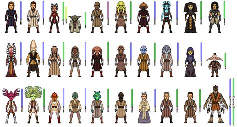 star wars clone jedi list